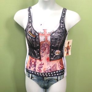 Faux Real Swimsuits NWT Women's Size  M